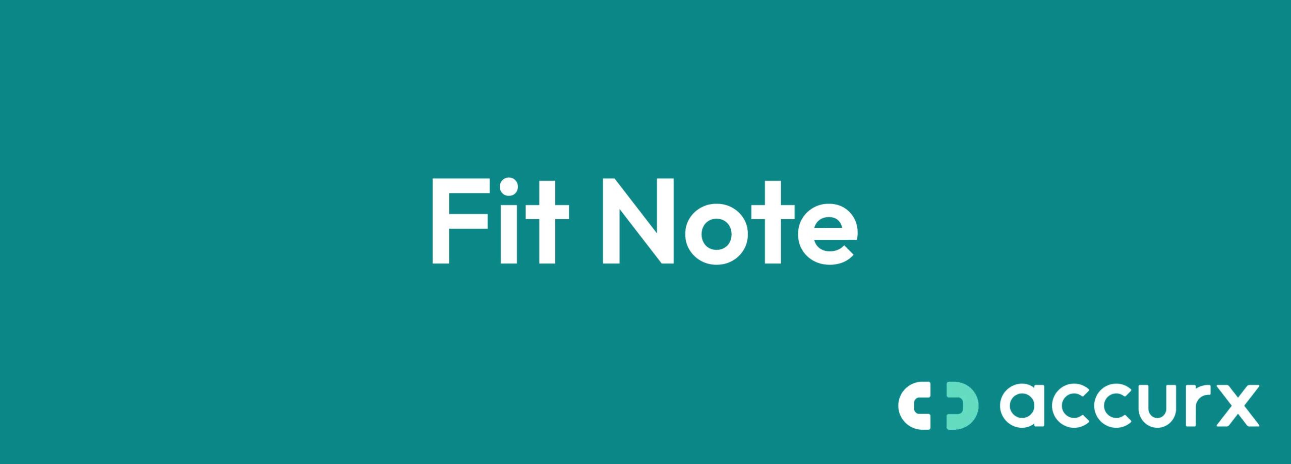 Fit Note